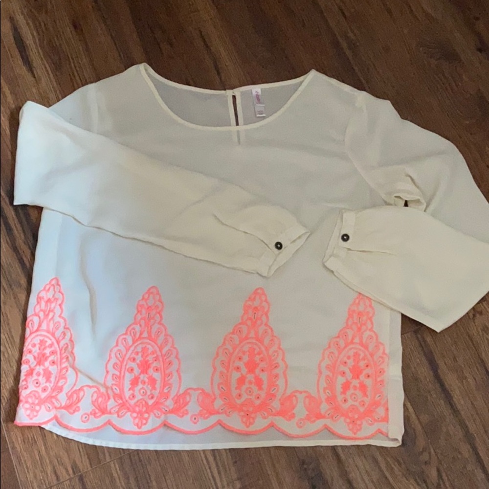 Xhilaration sheer top
